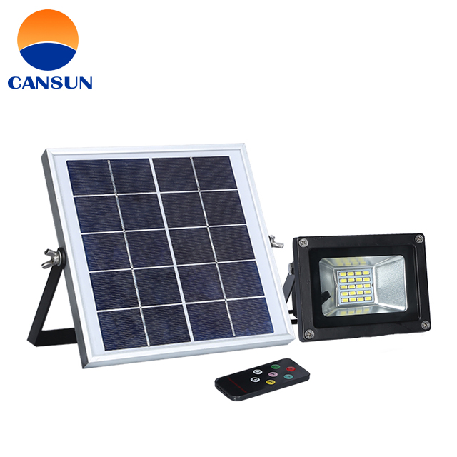 commercial Emergency PIR 50W LED Solar Flood Light