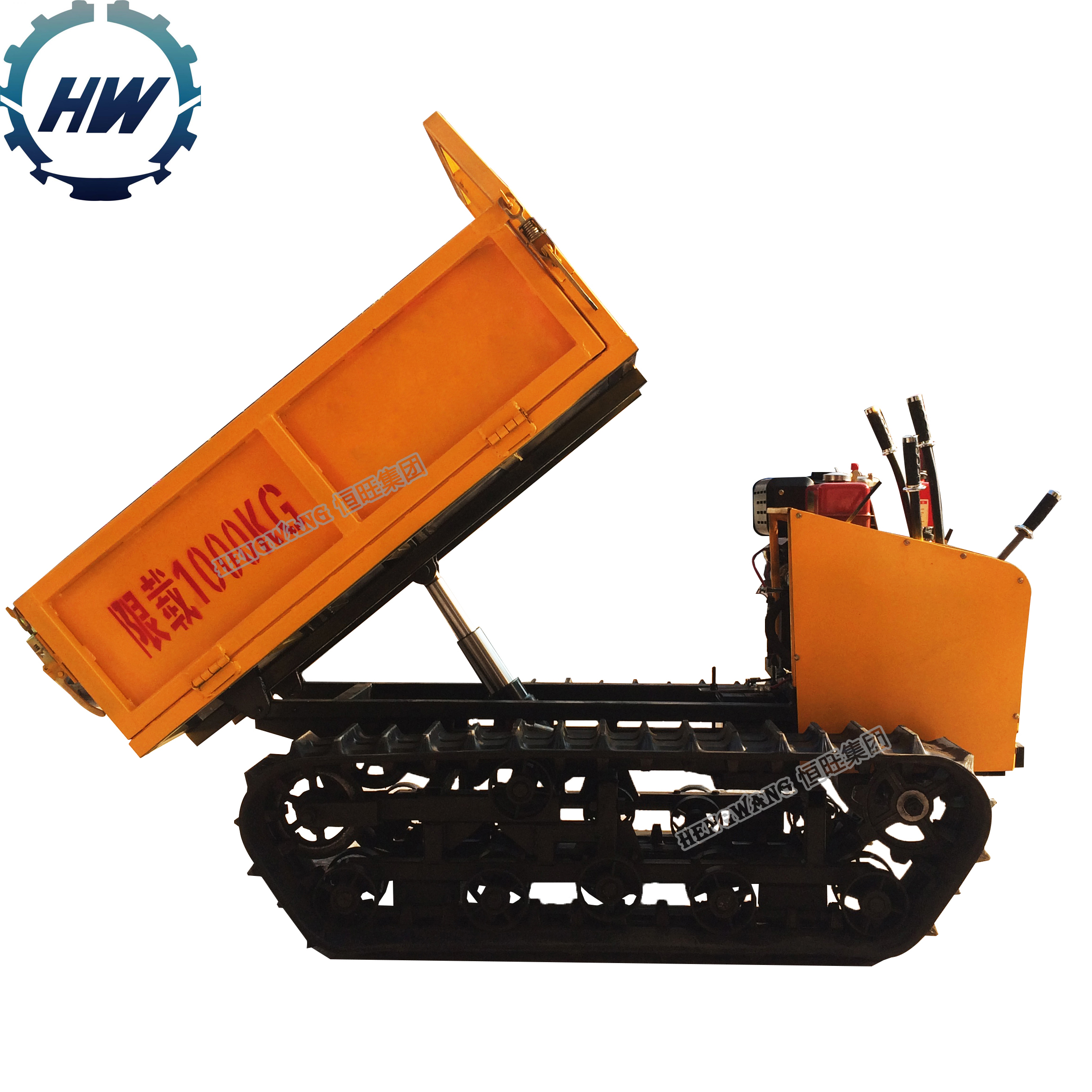 High quality Hydraulic crawler mini track dumper/diesel loader