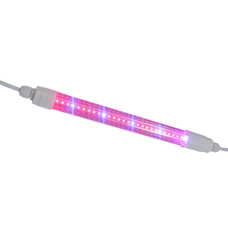 Red and Blue Customized 600mm T8 Plant Tube Led Grow Light Full Spectrum for Horticulture IP65 Waterproof