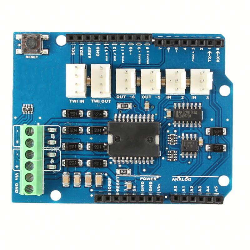 L298N L298P 4A Dual Channel Motor Driver Module Motor Shield