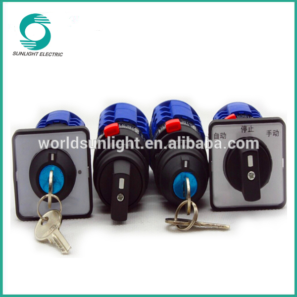 Factory supply LW26S-32 32A 3 pole key switches