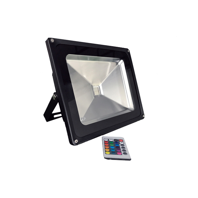 Remote control 100 watt led flood light outdoor