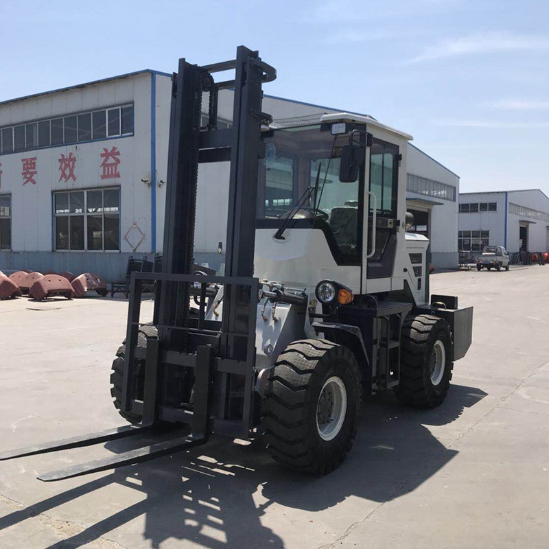 China diesel front loader forklift truck