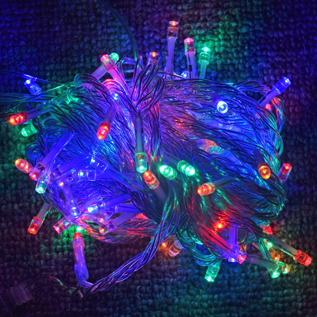 120 Led Curtain Lights forIcicle Lights LED String Lights Christmas Decoration String Fairy Light Curtain