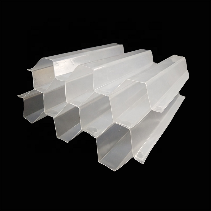 plastic pvc pp lamella clarifier inclined plates sheet tube settler