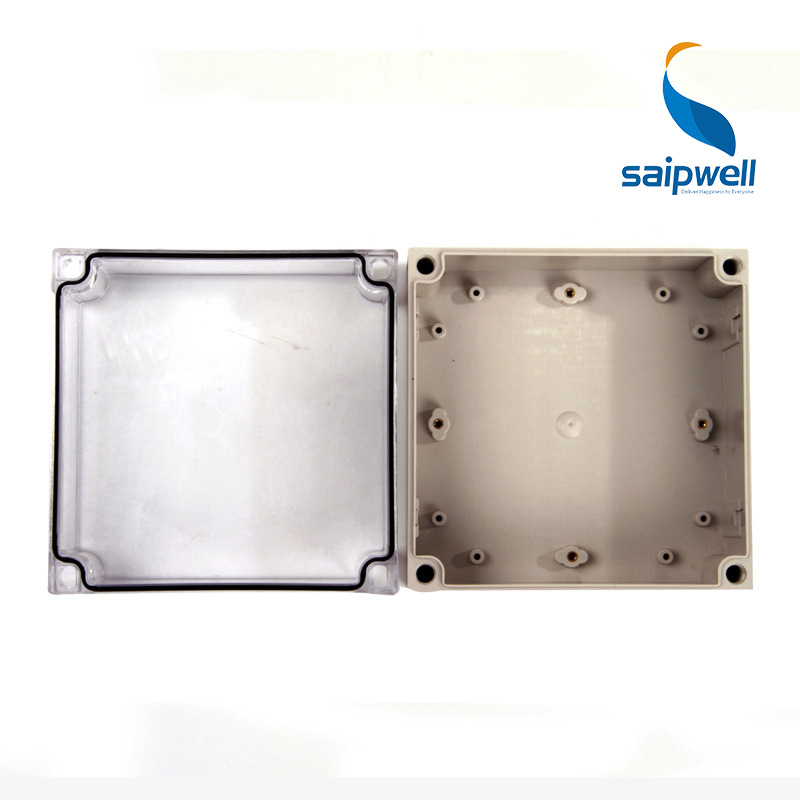 IP66 Waterproof Enclosure Box DS-AT-1717-1(175*175*100mm) Saipwell Junction Box Electronic Rail Din Enclosure