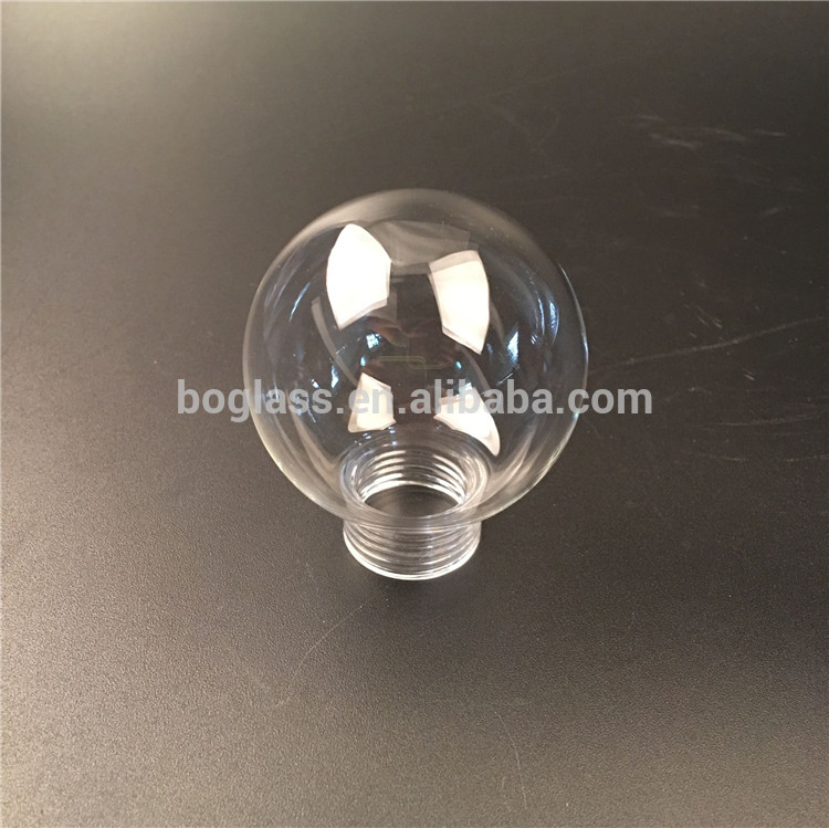 Clear/frosted dia 55mm glass globe, glass ball, glass lamp shade