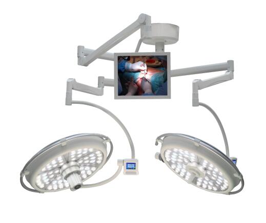 double head ceiling shadowless LED surgical operation room lighting ot lamp