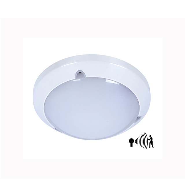 Indoor 16W ceiling light lamp surface mounted round waterproof IP44 PIR motion sensor led ceiling light(PS-SL106L)