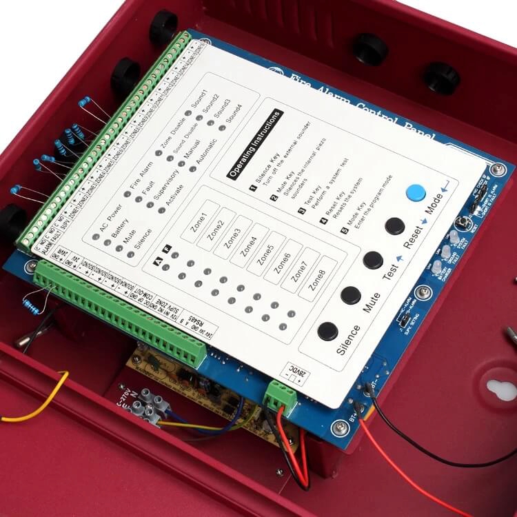 manufacture fire alarm panel system sistema de control de incendios