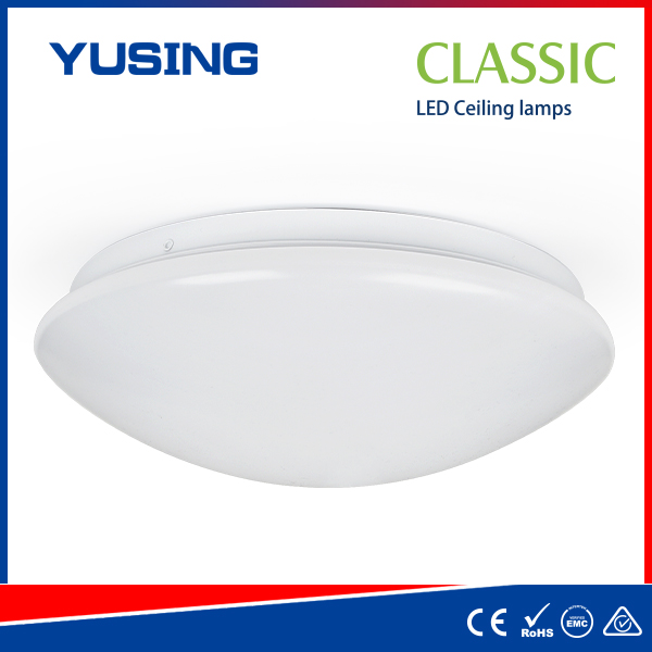 Classic Kitchen Plastic Ceiling LED Lights, 12W 18W 24W Acrylic Modern Surface Mounted Round LED Ceiling Light Fixture