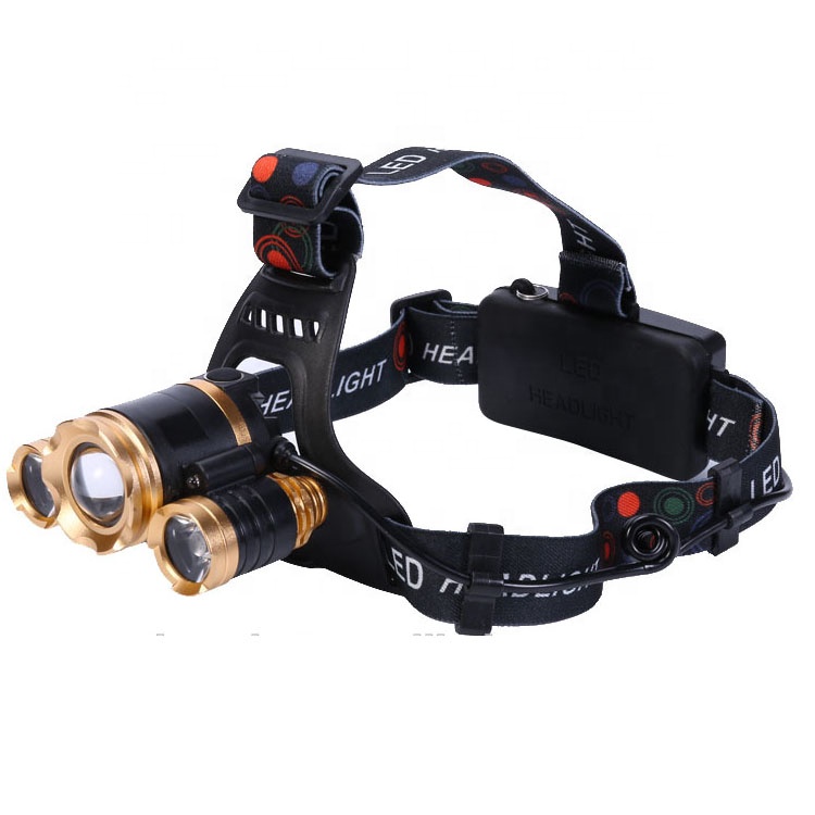 YM-3095 High Power Waterproof Head Light Manufacturers Rechargeable T6 LED Headlamp for Wholesale