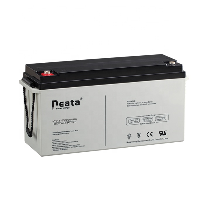 AGM 12V150ah sealed lead acid  battery in solar storage battery