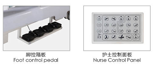 ABS 7 Function hospital electric bed for icu room With CFR Function