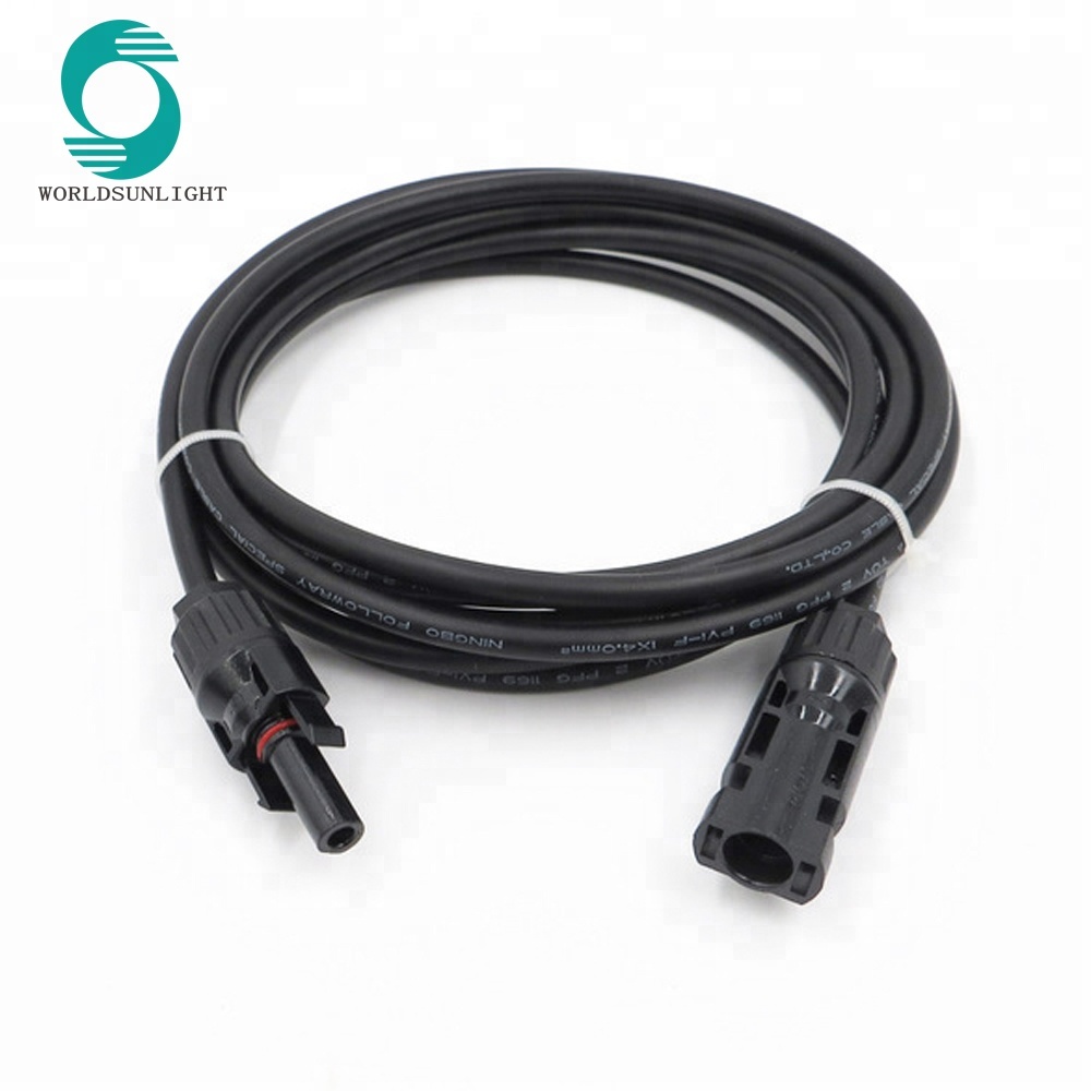 TUV Waterproof IP67 1000v dc mc4 solar terminal connector solar connector solar panel mount connector