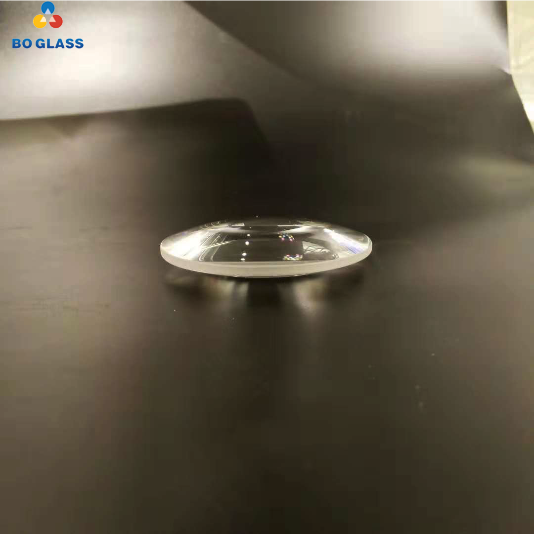 Cold Process Optical  Double Convex Lenses For Led Or Projector Glass Lens