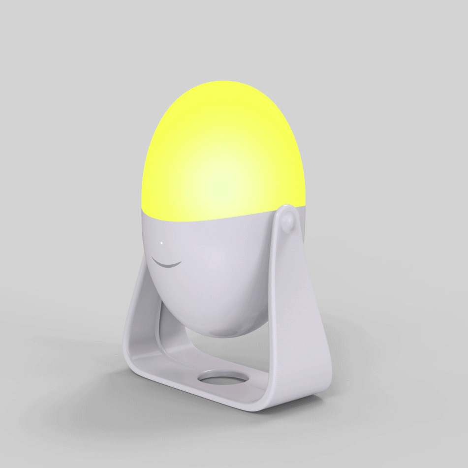 Led Night Light Kid RGB Color Changing Egg Night Light