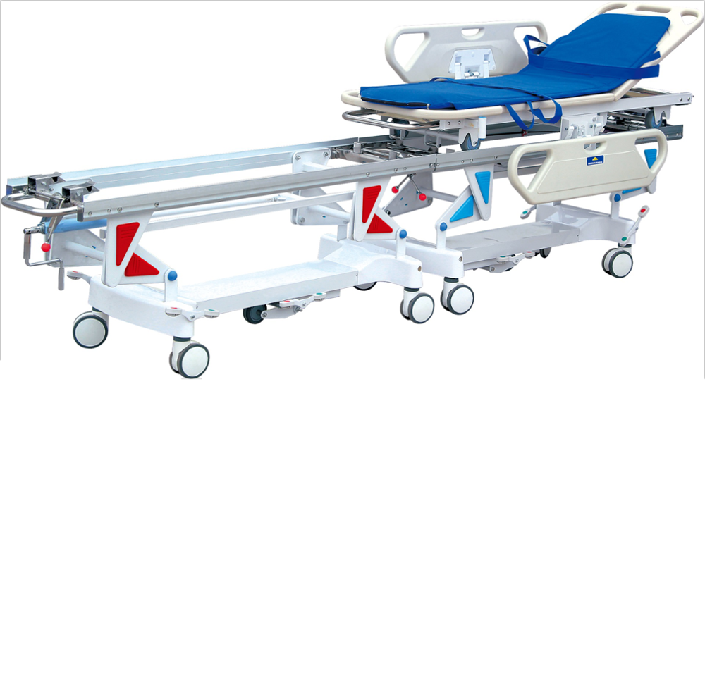 Luxury hospital medical connection patient transfer stretcher
