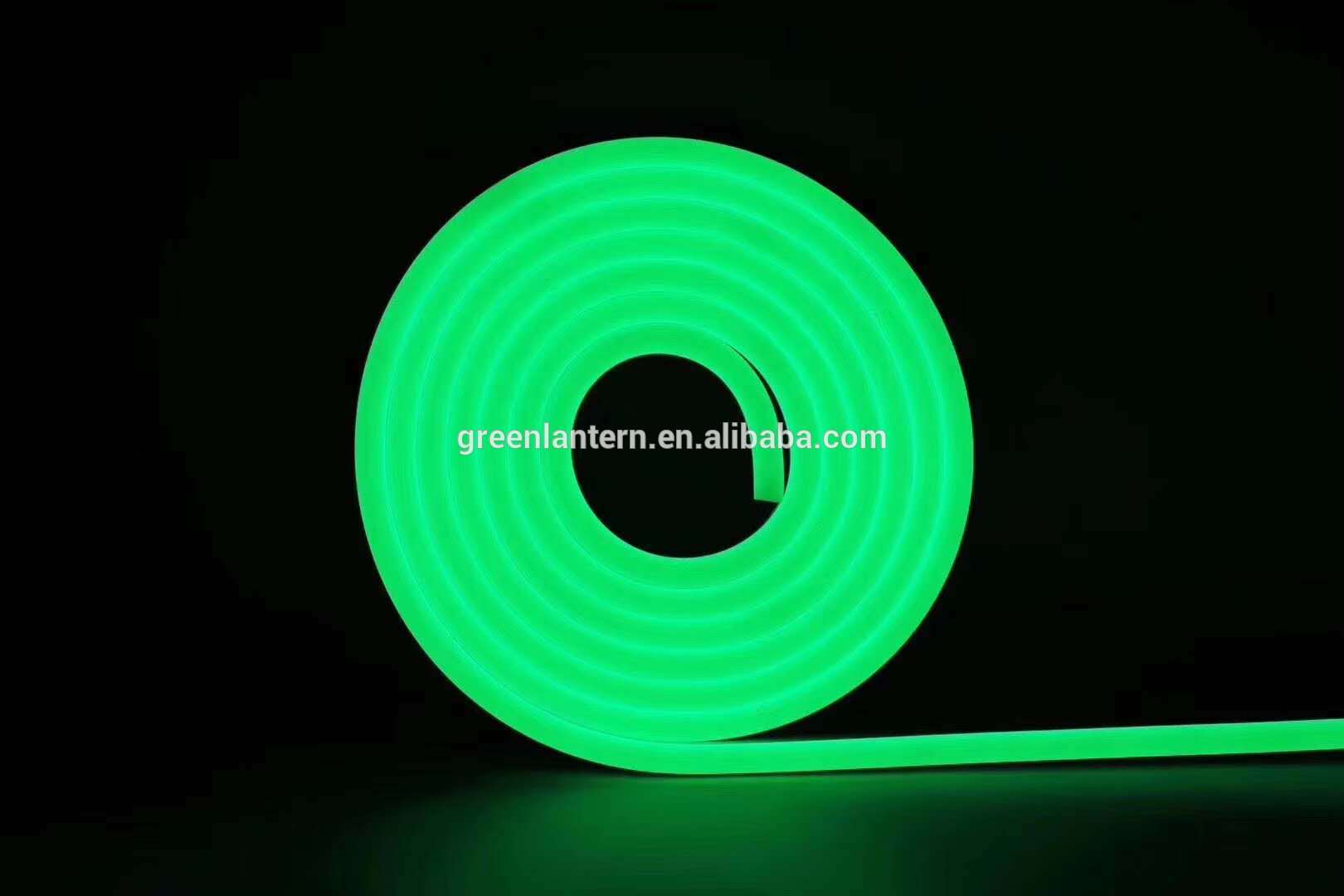 3500K Warm white super slim LED neon flex strip silicone material 6*12mm