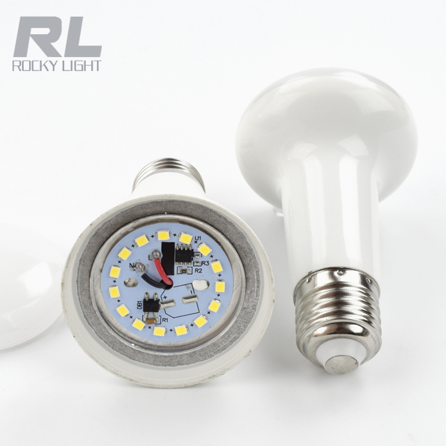 R series spotlight Reflector led light 85-265V 3W 5W 9W 12W 6000K Plastic+Aluminum bulb