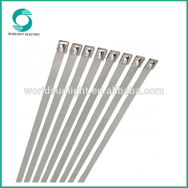 fasten 316 stainless steel self-locking tie cable