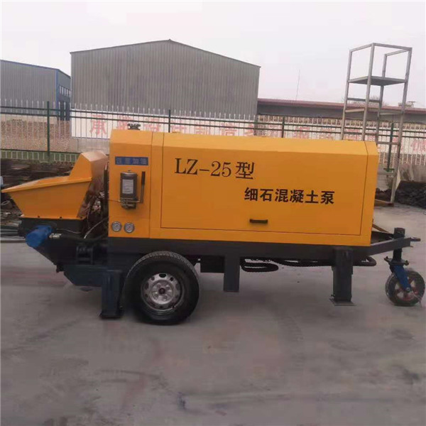 Small electric concrete pump machine small mortar pump