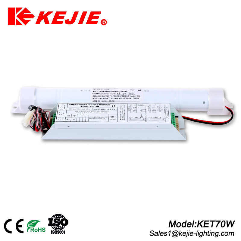 T8 58W tri-proof light emergency kit 3H battery backup emergency lighting module