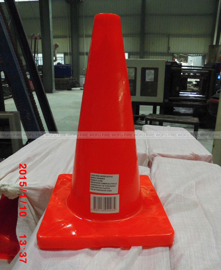 Fluorescent PVC Safety Road Cone, Traffic Cone