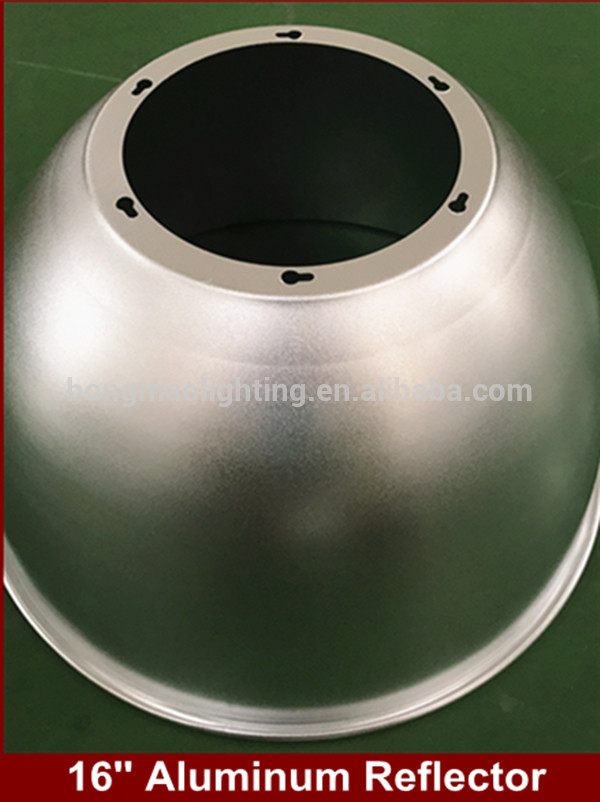 Chinese spinning reflector 16'' aluminum diffuser for led lighting