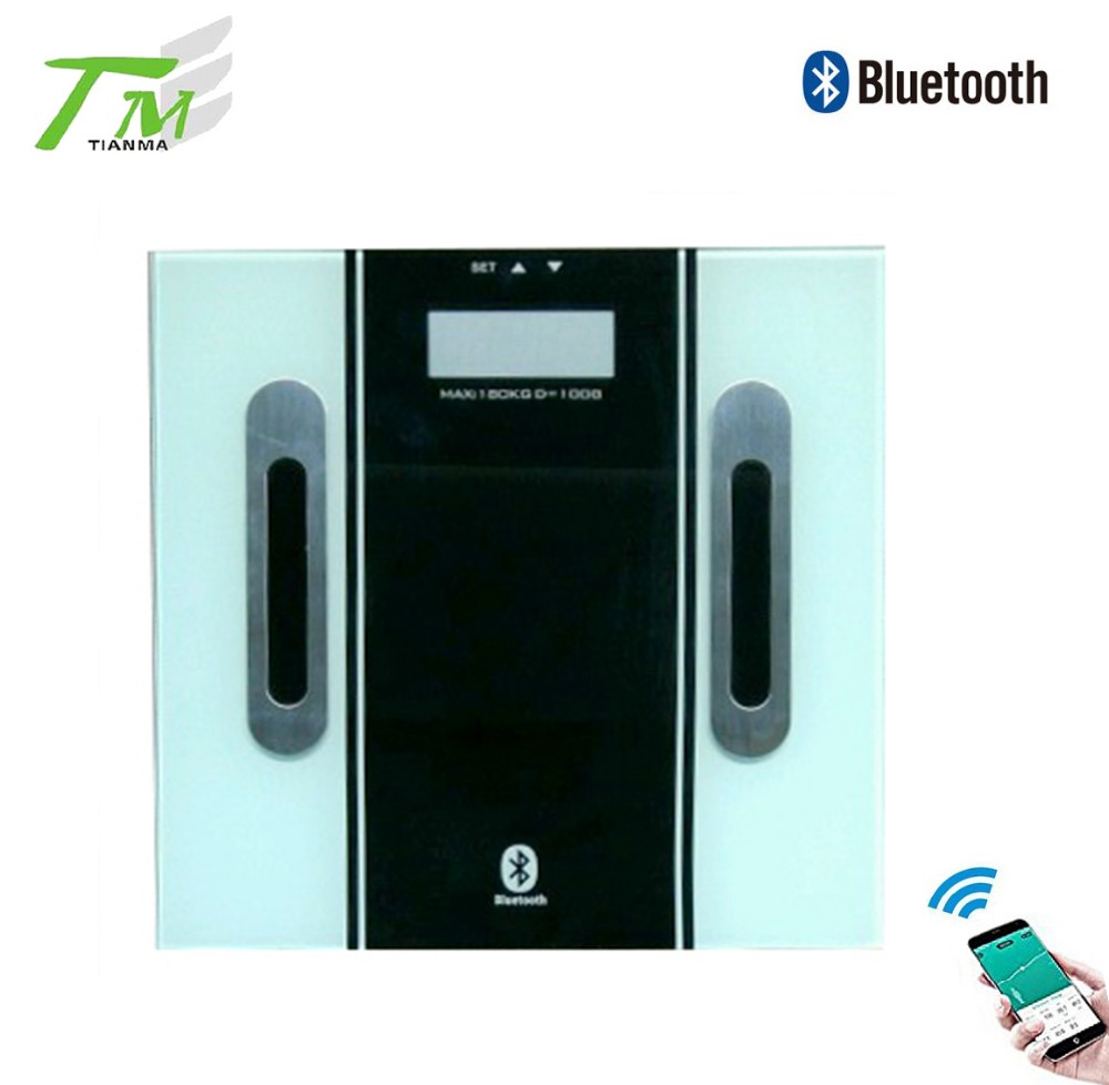 Hot sale 180kg body scale slim scale bluetooth and fat