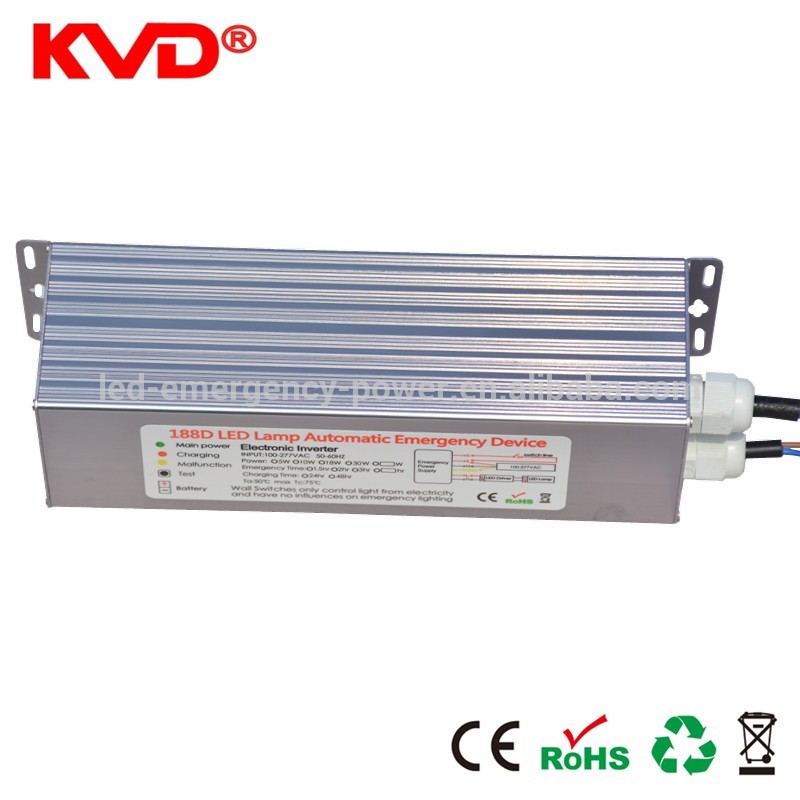 KVD188M 15w-200w rechargeable 60 LED emergency lamp power pack for IP65 waterproof battery powered LED light bar