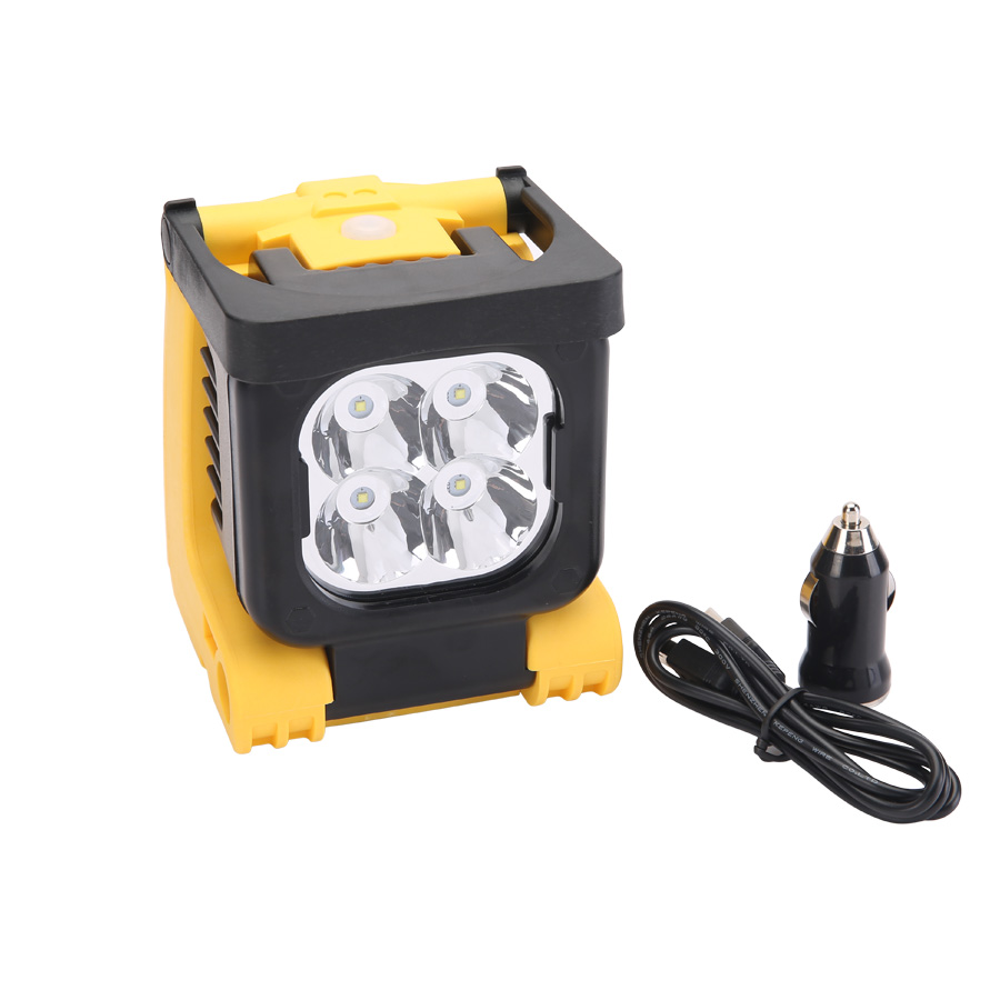 CREE 12W rechargeable led search light maintenance work light