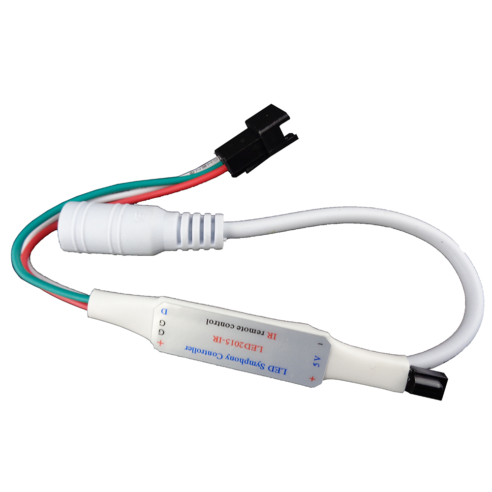 New RF DC5V 21key led remote WS2811 IR LED Controller led Pixel Controller