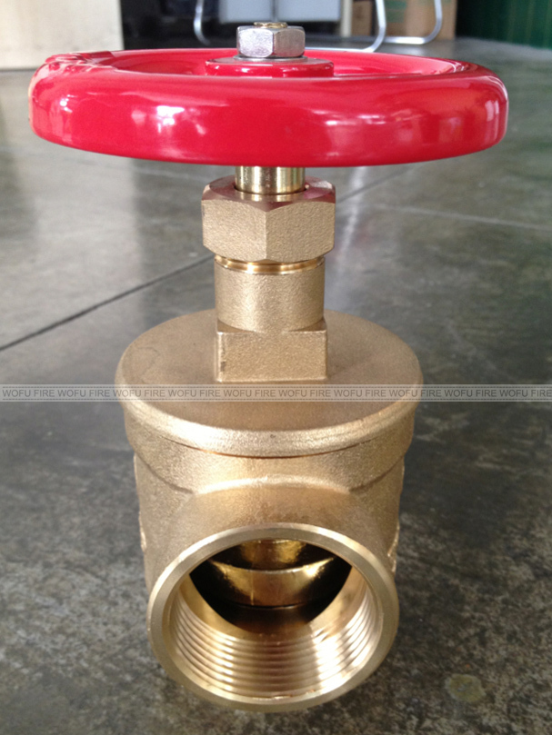 US TYPE 1.5 Brass fire hose hydrant landing valve parts angle valve