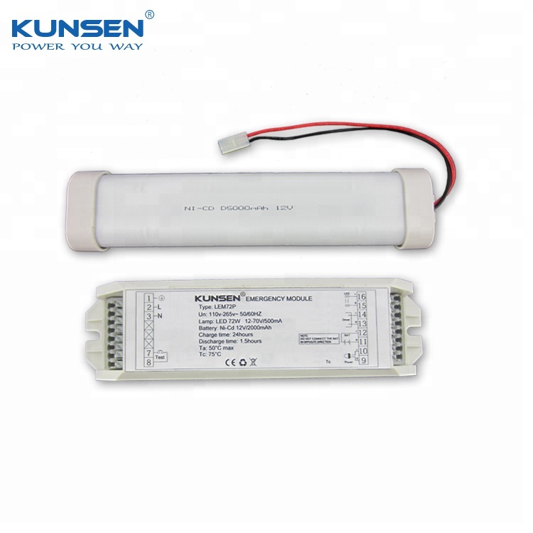 Emergency conversion kit manufacturer for led emergency power pack for LED down light and LED panel