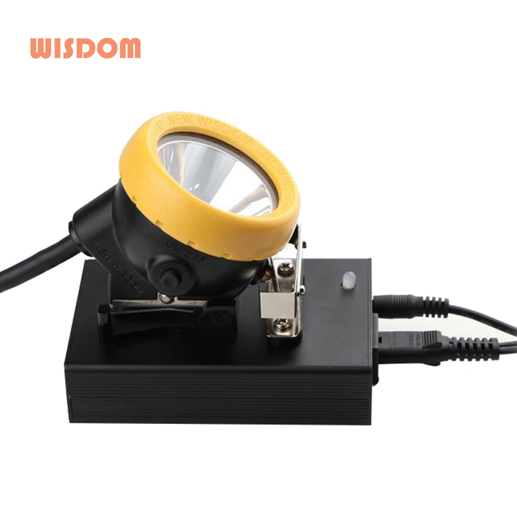 Ergonomic design ,Small offset coal miners lamp with Rechargeable Battery