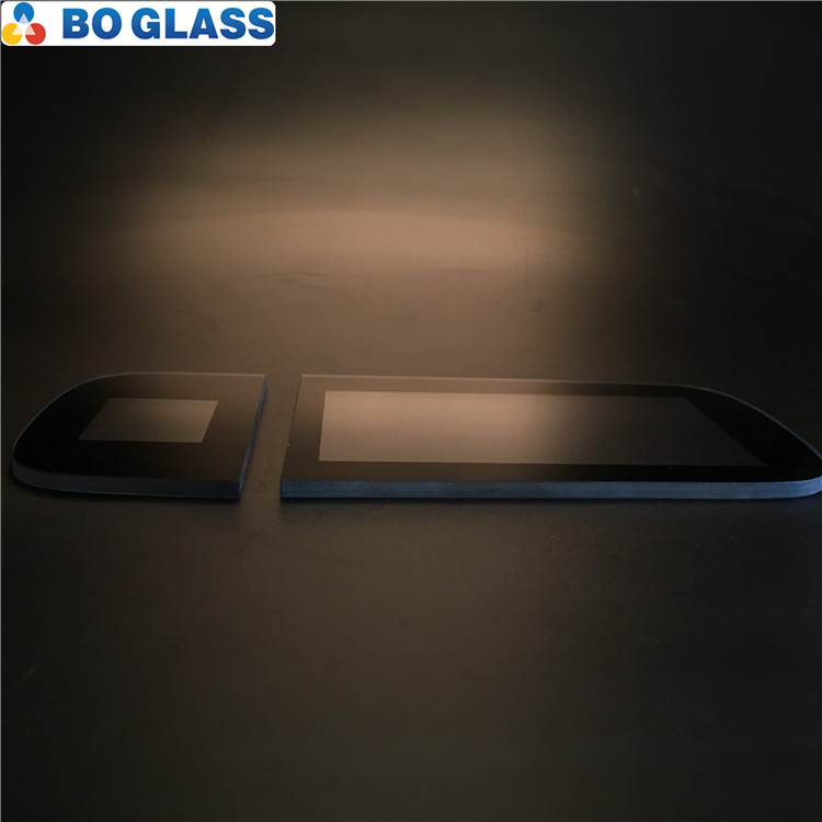 4mm 5mm 6mm 8mm 10mm Black Back Painted Tempered Glass