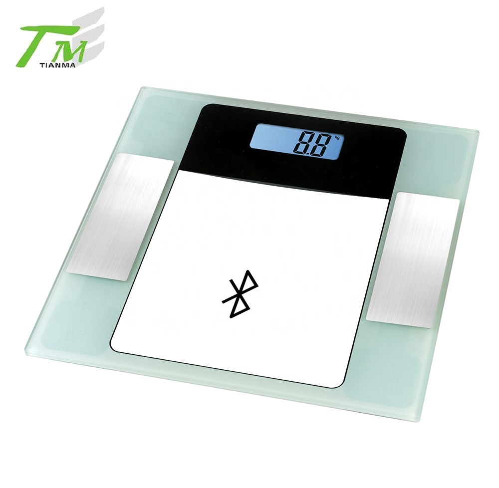 180kg 400lb glass smart scale electronic weighing scale body fat scale