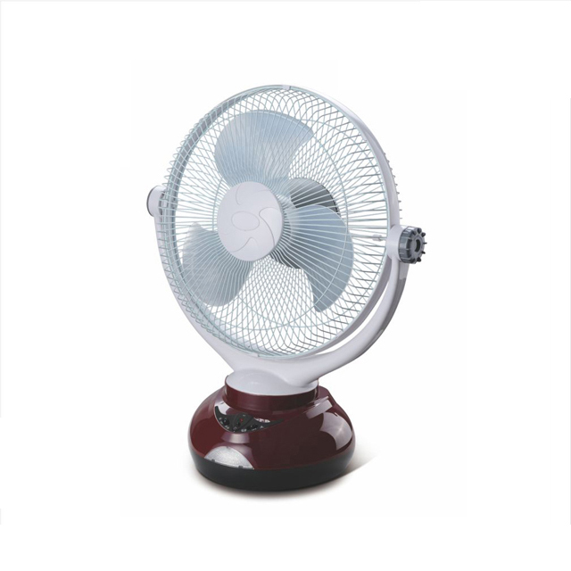 rechargeable fan 12inch table AC/DC fan with battery