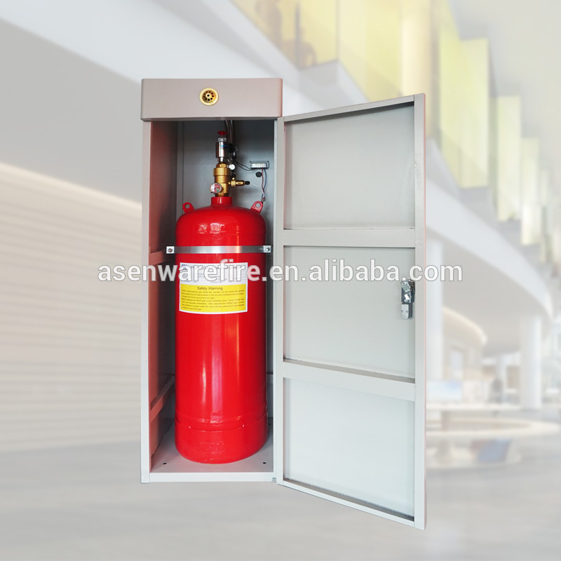 fm200 or CO2 gas automatic fire fighting system with gas extinguisher control panel