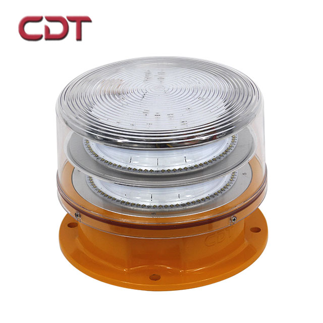 Led obstruction strobe light dual medium intensity CM-15 type A approved CE/ICAO certificate