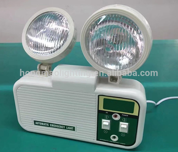 Building Emergency Lighting Metal Housing Two Head 90 Minutes 3W LED Emergency Light