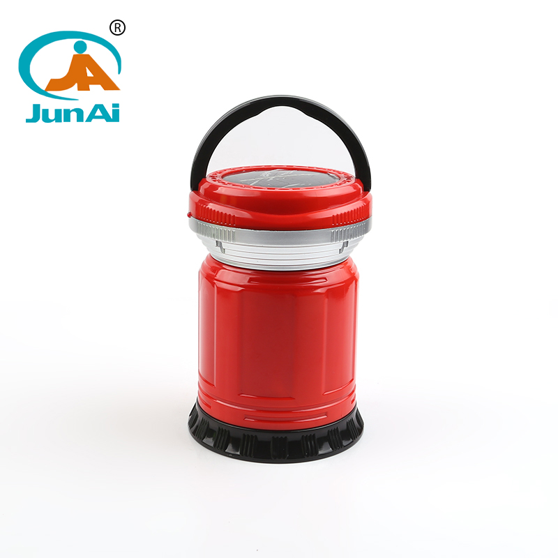 Portable outdoor rechargeable solar camping lamp JA-1973