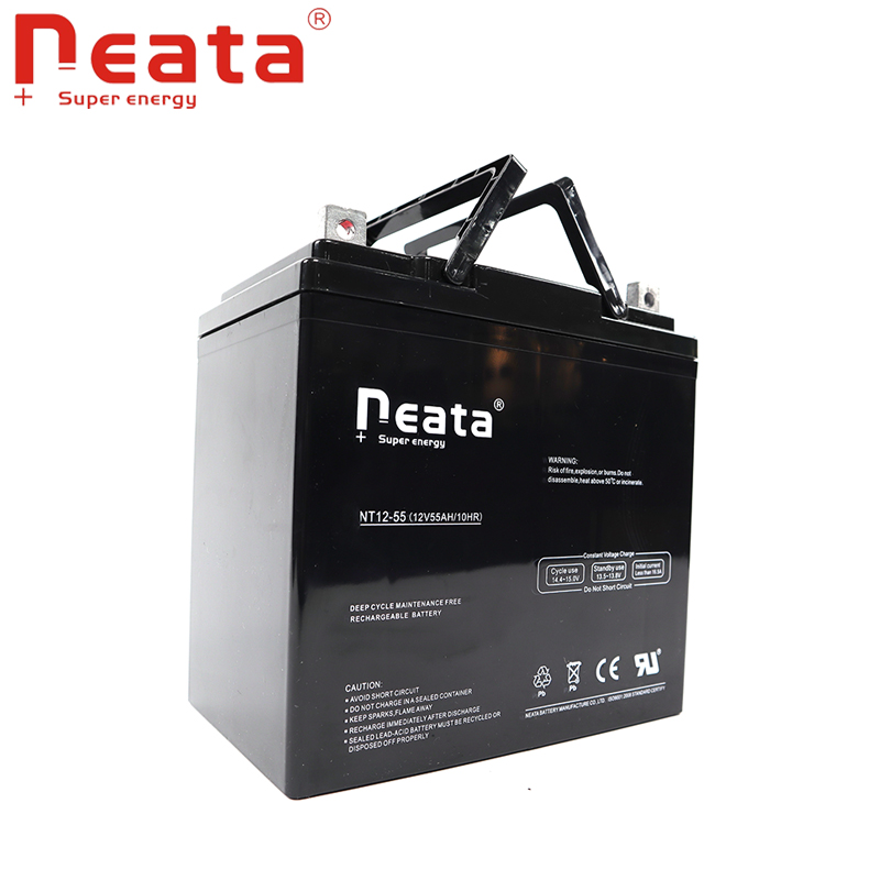 Wholesale 12V 50AH deep cycle lead acid  battery for ups system or solar storage