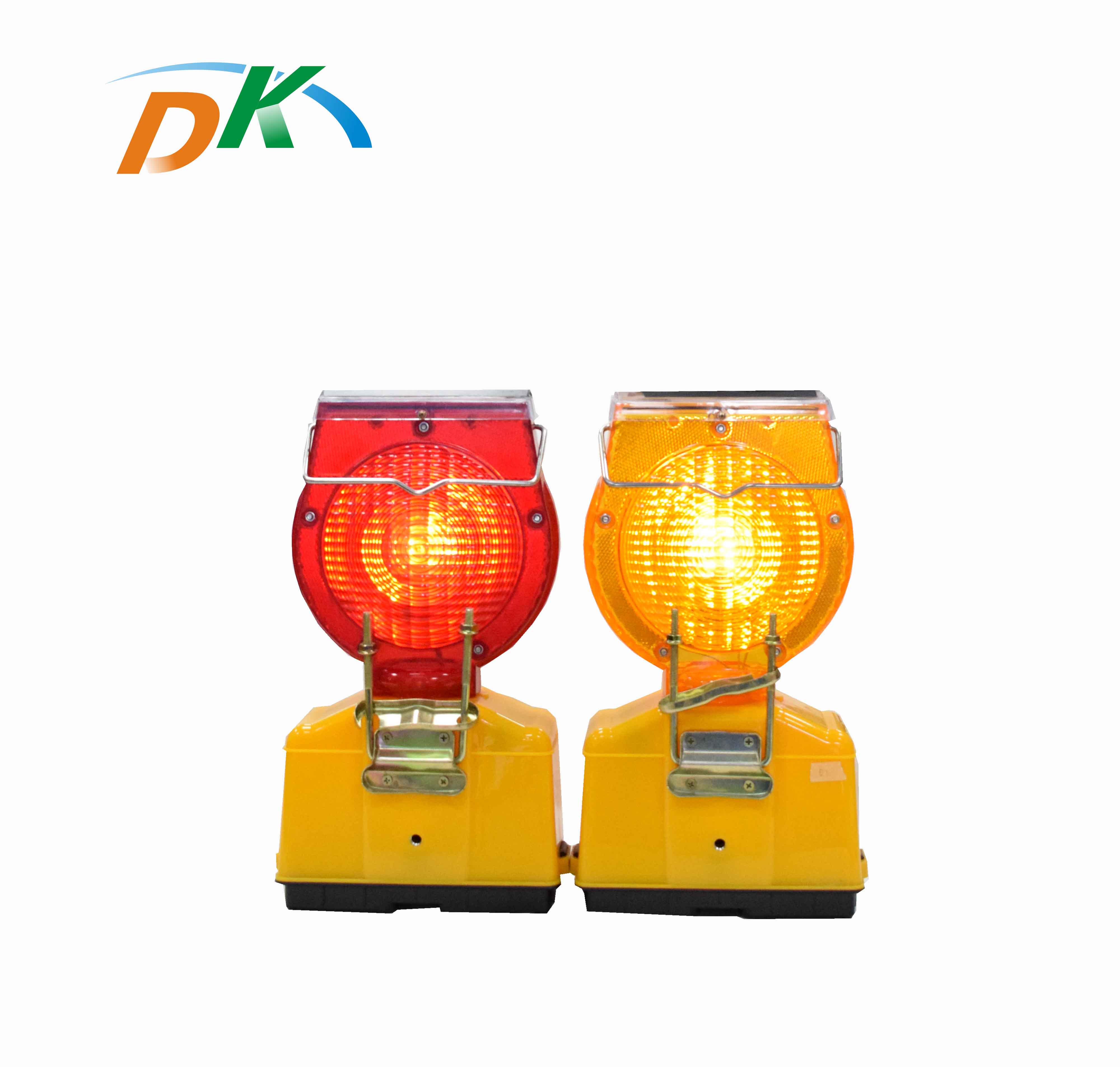 DK PS solar traffic safety warning light for roadway safety