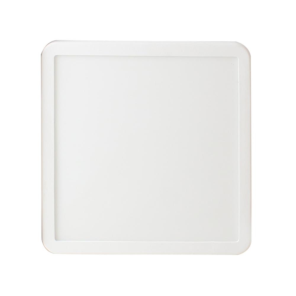 Square recessed LED panel light 18W