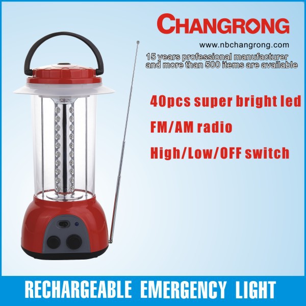 indoor rechargeable solar led lantern with radio