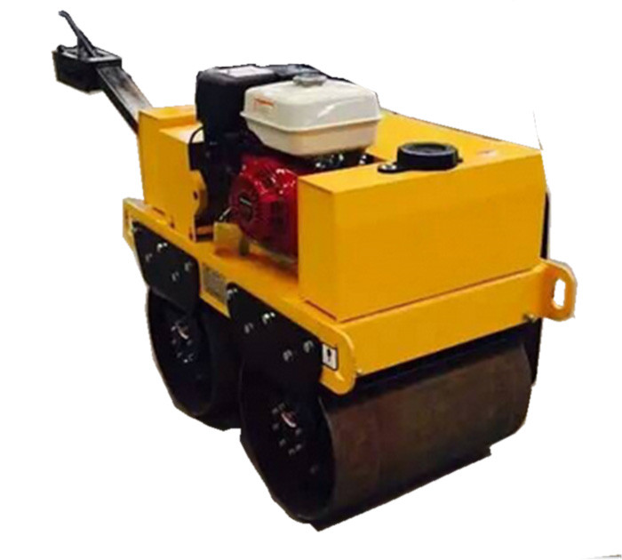 Cheap mini compactor double drum 1ton road roller