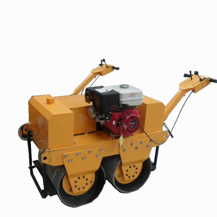 Walk-Behind hydraulic vibratory double drum road roller