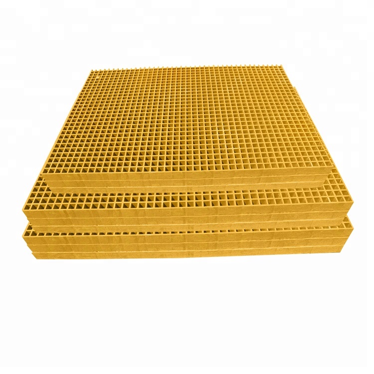 indoor mesh GRP FRP plastic walkway ground floor Grid